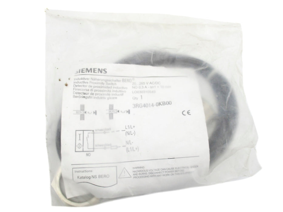 SIEMENS 3RG4014-0KB00 20-265VAC/DC NSMP