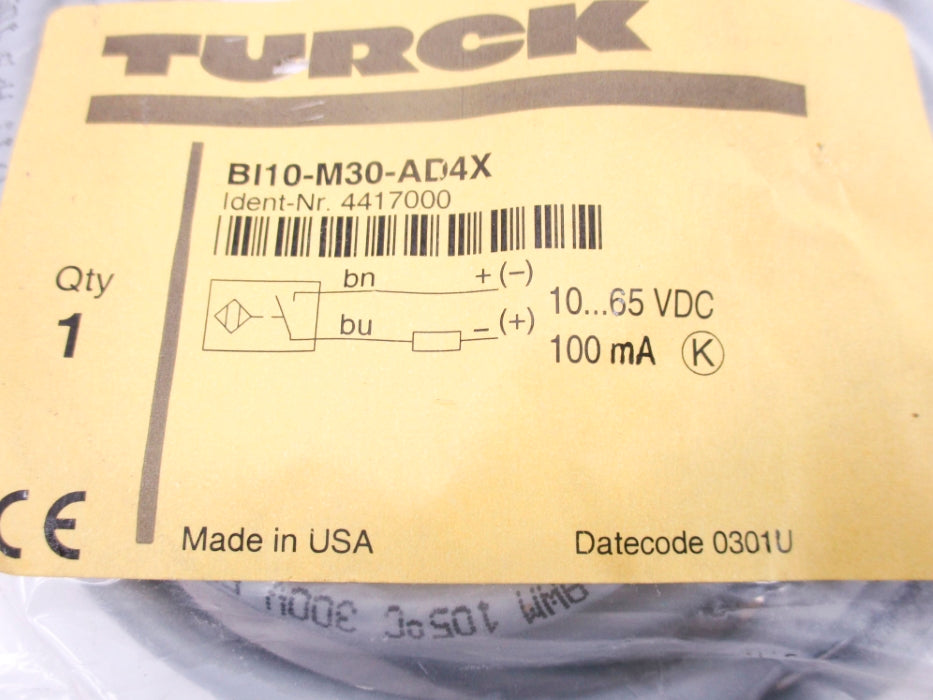 TURCK BI10-M30-AD4X 4417000 NSMP