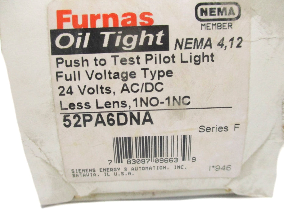 FURNAS 52PA6DNA SER. F NSMP