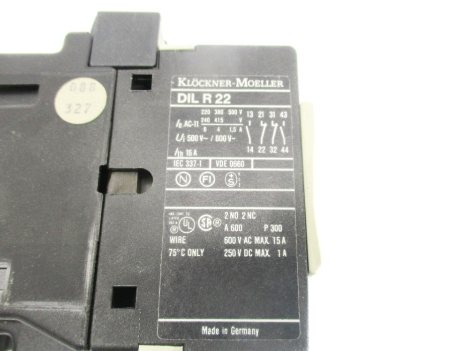 KLOCKNER MOELLER DILR22 24V 16A NSNP