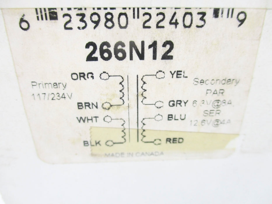 HAMMOND MANUFACTURING 266N12 NSMP