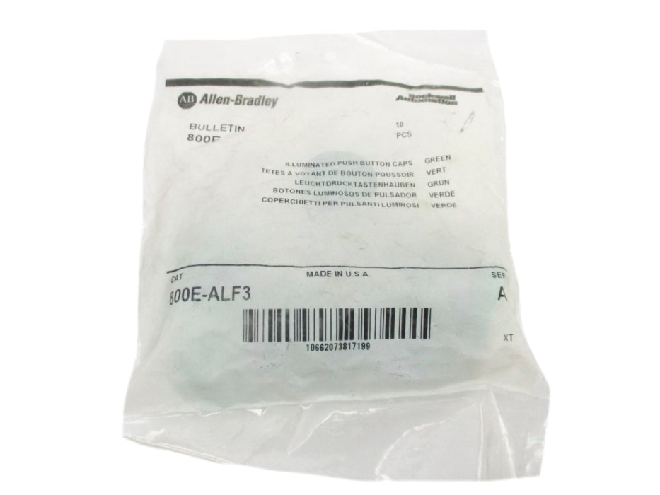 ALLEN BRADLEY 800E-ALF3 SER. A (PKG of 10) NSMP