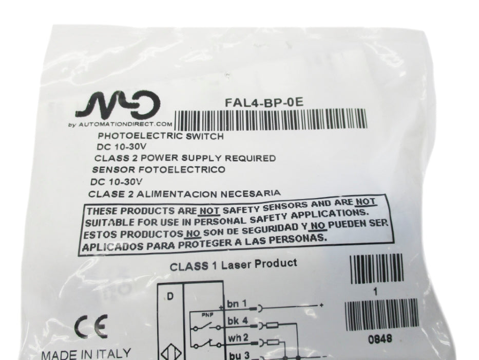 AUTOMATION DIRECT FAL4-BP-0E NSMP