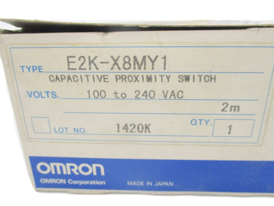 OMRON E2K-X8MY1 100-240VAC NSMP