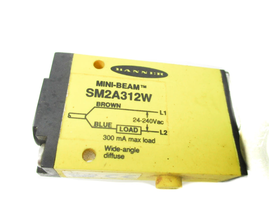 BANNER ENGINEERING SM2A312W 24-240VAC UNMP