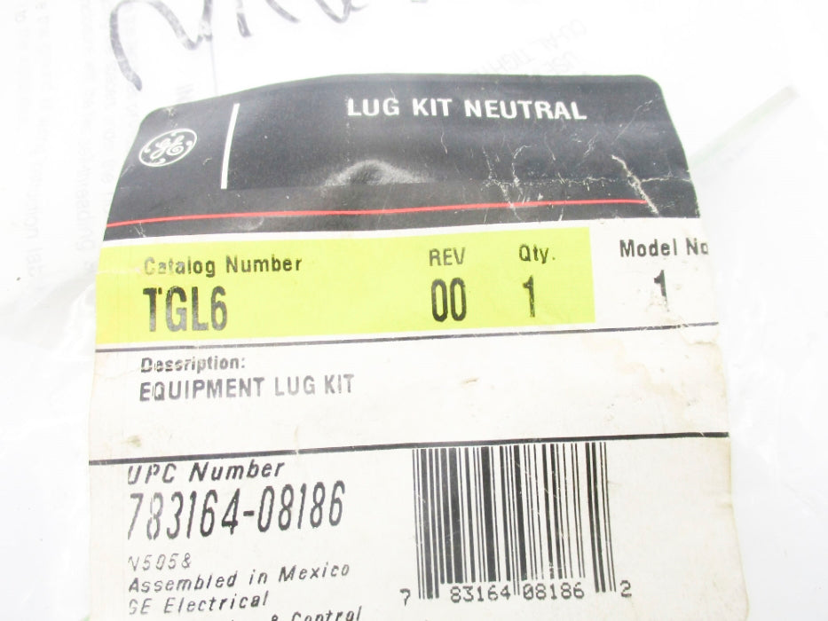 GENERAL ELECTRIC TGL6 NSMP