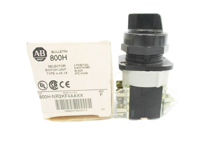 ALLEN BRADLEY 800H-NR2KF4AAXX SER. F (WH) NSMP