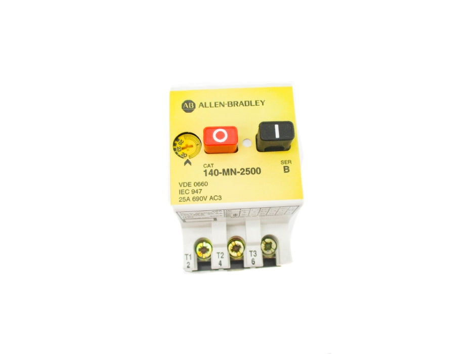 ALLEN BRADLEY 140-MN-2500 SER. B (WH/YL) NSMP