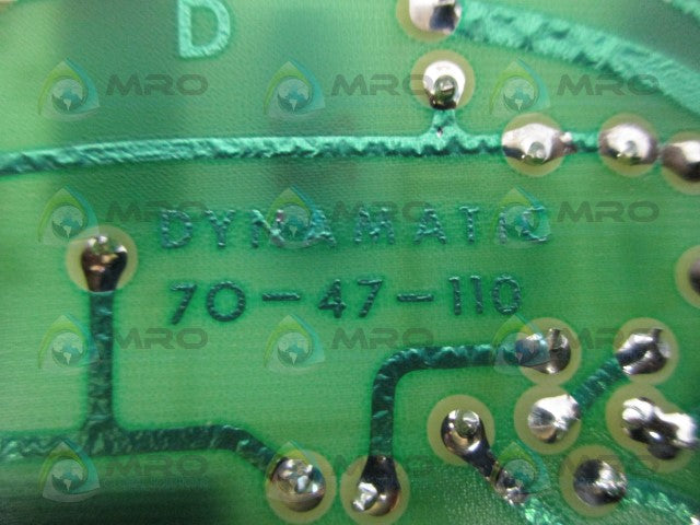 EATON DYNAMATIC 70-47-110 15-235-2 PC CIRCUIT BOARD CARD *USED*