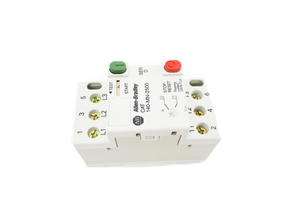 ALLEN BRADLEY 140-MN-2500 SER. B (BR/WH) NSMP