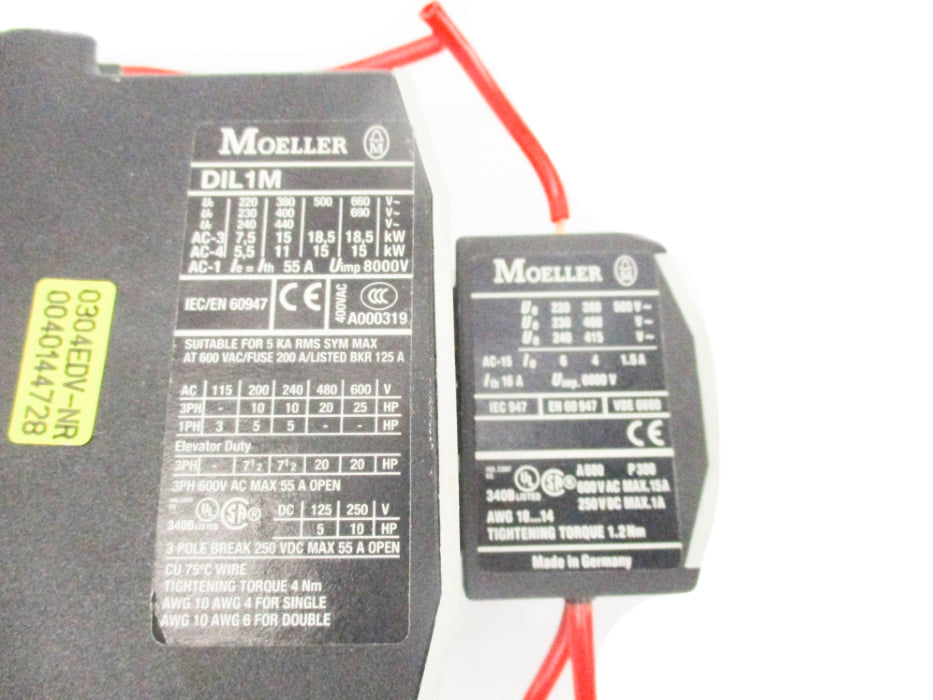 KLOCKNER MOELLER DIL1M 115V (AS PICTURED) UNMP