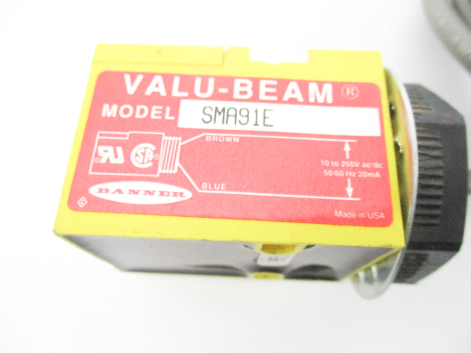 BANNER ENGINEERING SMA91E 10-250VAC/DC NSNP