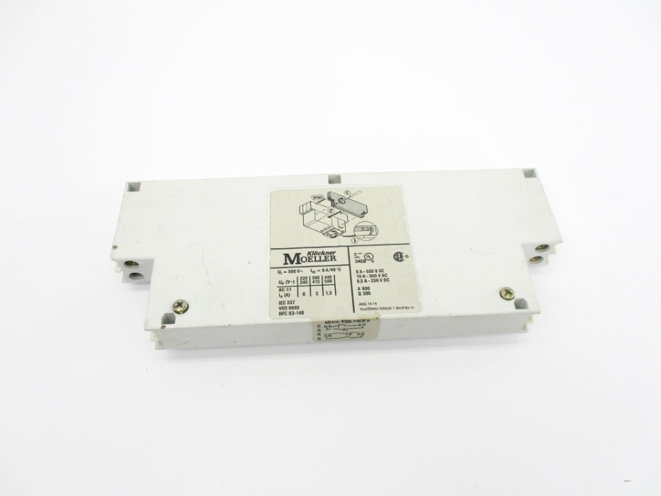 KLOCKNER MEOLLER NHI2-11S-PKZ2 UNMP