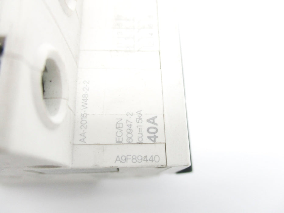 SCHNEIDER ELECTRIC A9F89440 400V 40A (AS PICTURED) NSNP