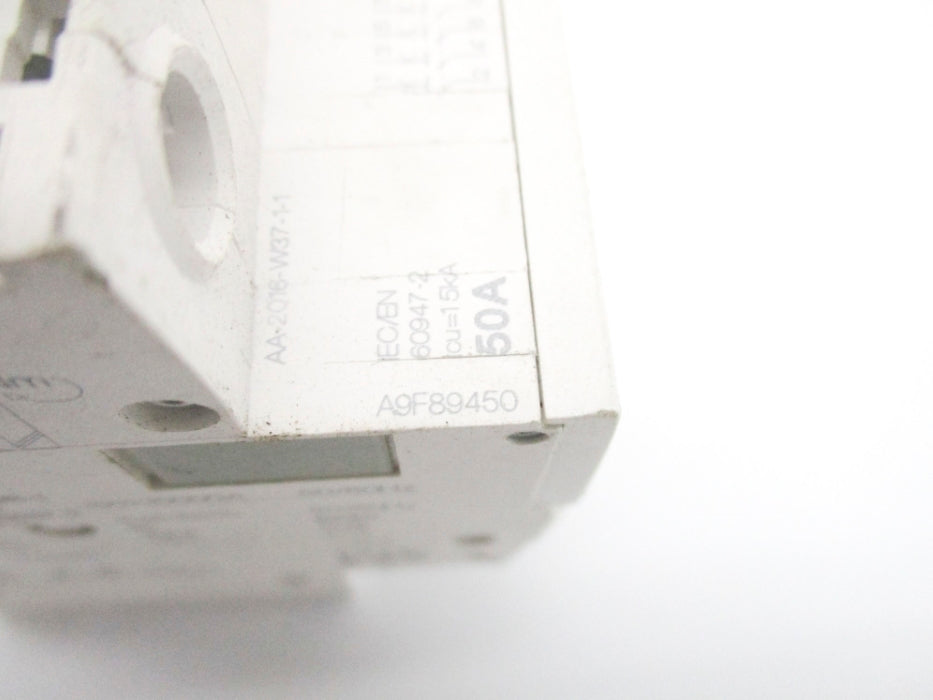 SCHNEIDER ELECTRIC A9F89450 400V 50A (AS PICTURED) UNMP