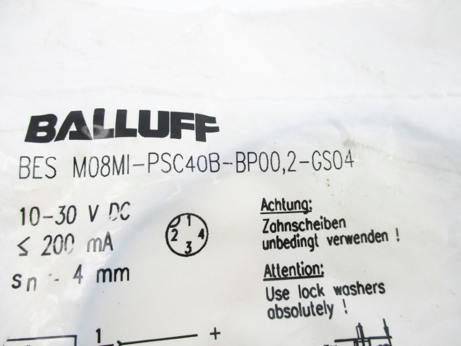 BALLUFF BESM08M1-PSC40B-BP00.2-GS04 NSMP