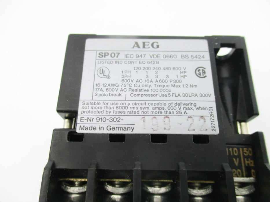 AEG SP07 120-110V NSNP