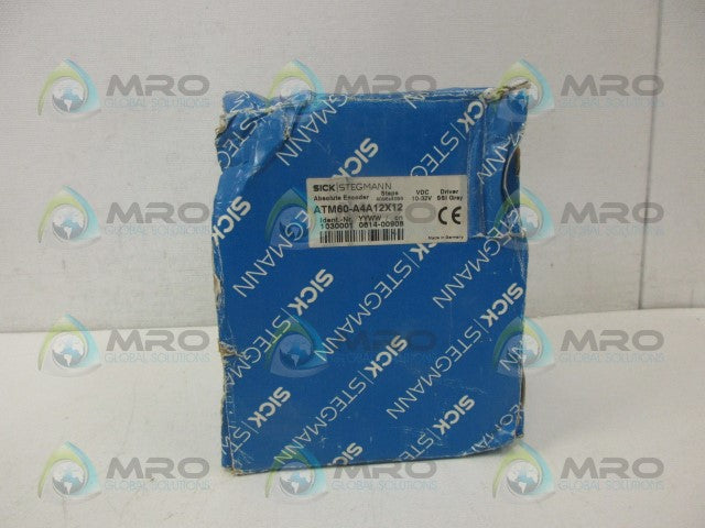 SICK ATM60-A4A12X12 ABSOLUTE ENCODER (AS PICTURED) *NEW IN BOX*