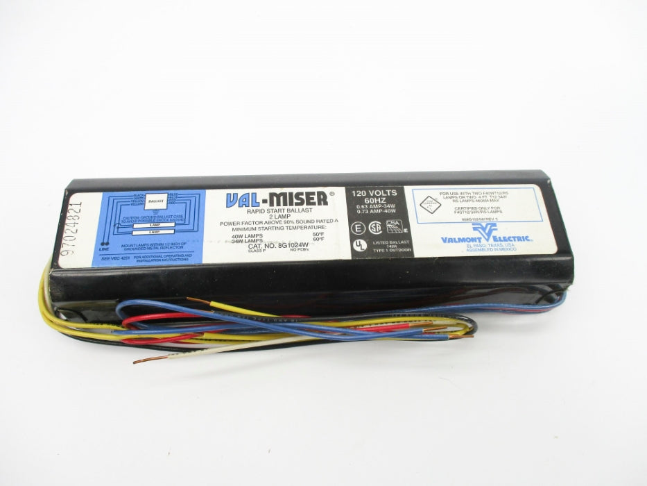 VALMOUNT ELECTRIC 8G1024W NSMP