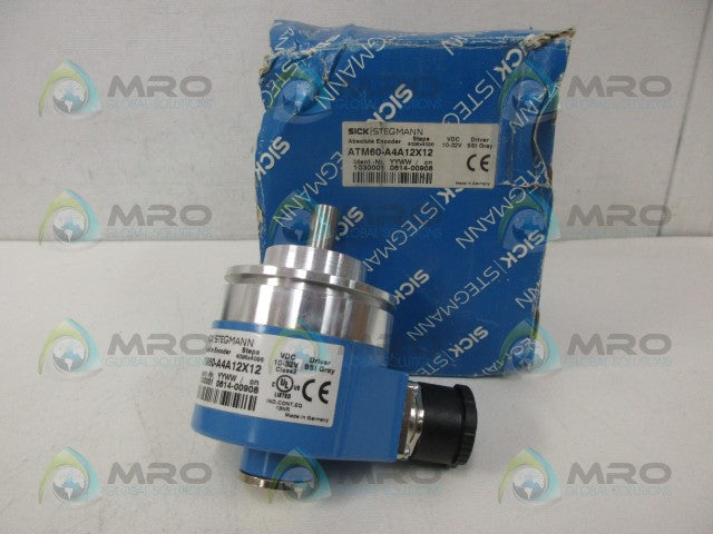 SICK ATM60-A4A12X12 ABSOLUTE ENCODER (AS PICTURED) *NEW IN BOX*