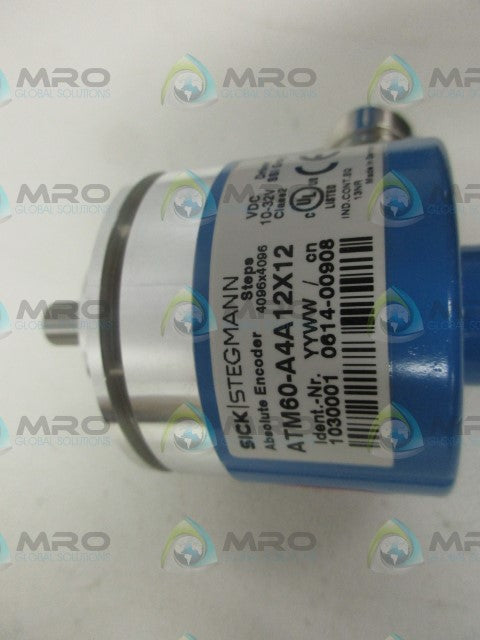 SICK ATM60-A4A12X12 ABSOLUTE ENCODER (AS PICTURED) *NEW IN BOX*