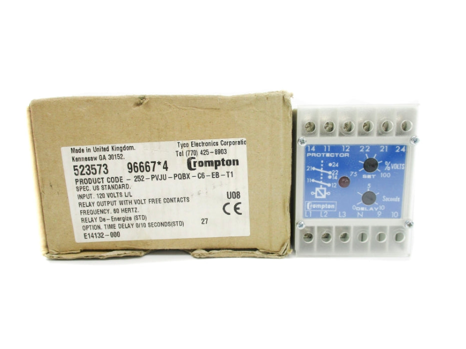 CROMPTON 252-PVJU-PQBX-C6-EB-T1 120V 5A NSMP
