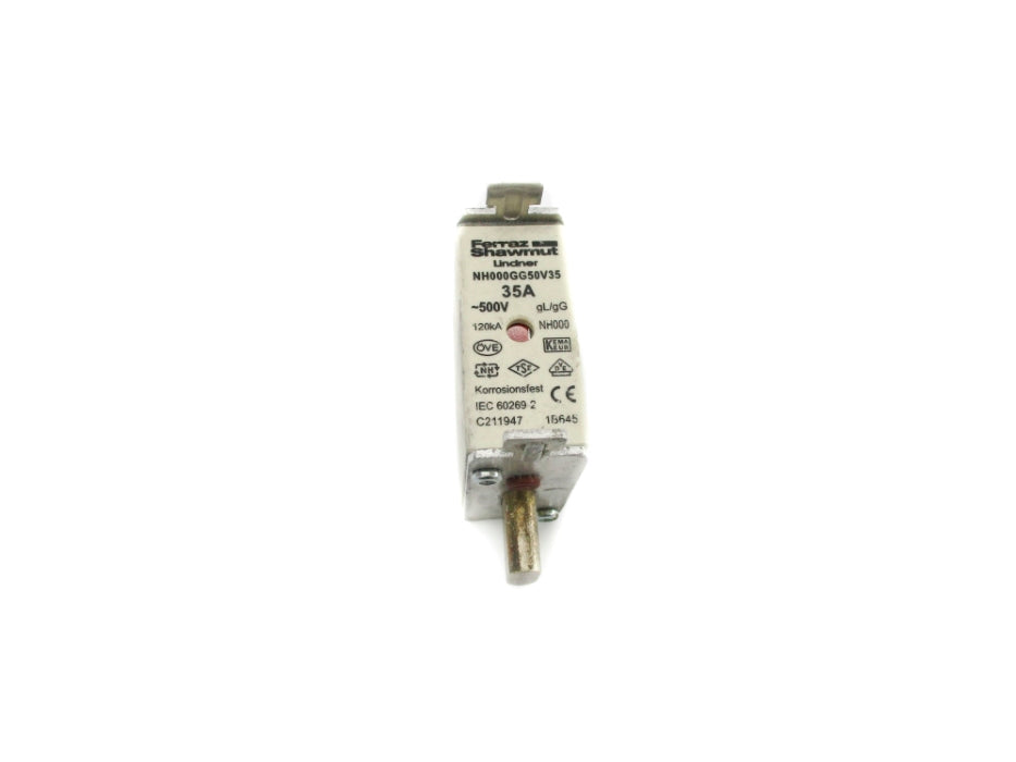 FERRAZ SHAWMUT NH000GG50V35 35A 500V UNMP
