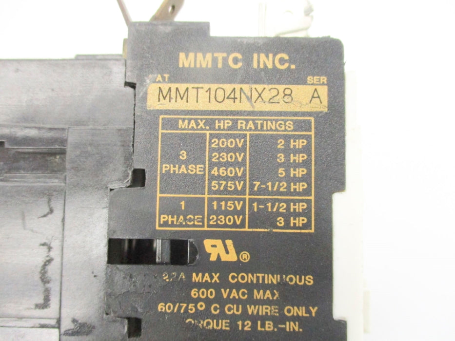 MMTC MMT104NX28 SER. A UNMP