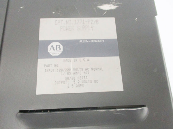 ALLEN BRADLEY 1771-P2 SER. B (AS PICTURED) NSNP