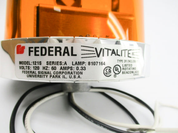 FEDERAL SIGNAL 121S-120A SER. A NSNP