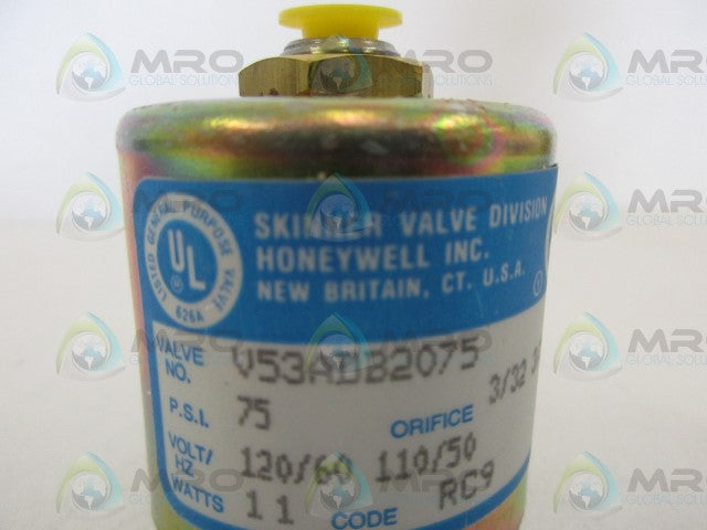 SKINNER V53ADB2075 SOLENOID VALVE *NEW IN BOX*