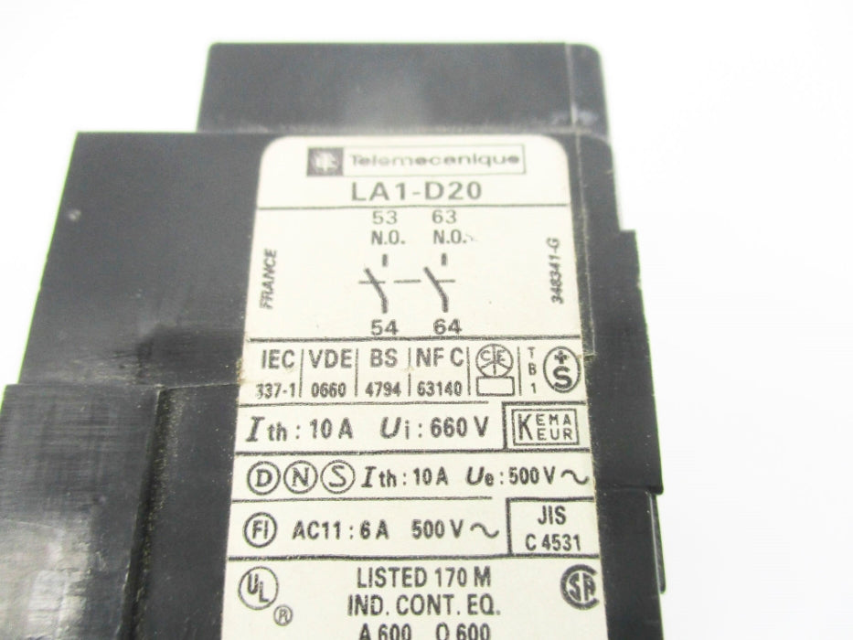TELEMECANIQUE LA1-D20 NSNP