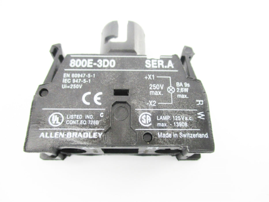 INDUSTRIAL SPARE PART 800E-3D0 SER. A 250V NSNP