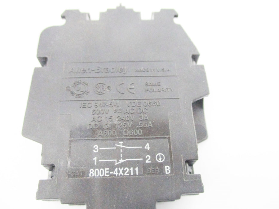 INDUSTRIAL SPARE PART 800E-4X211 SER. B NSNP