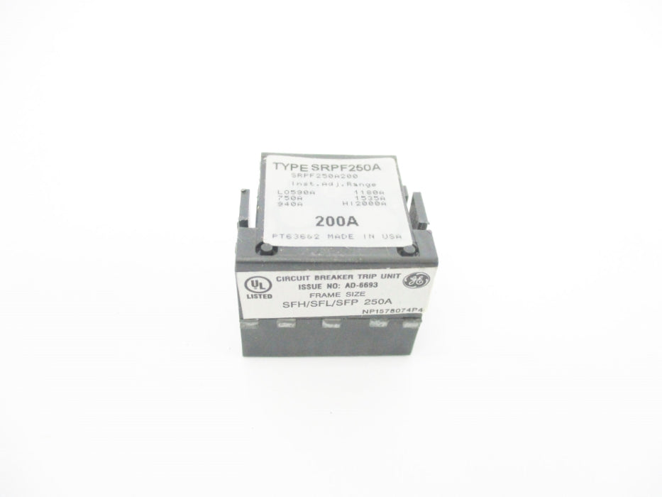 GENERAL ELECTRIC SRPF250A200 NSMP