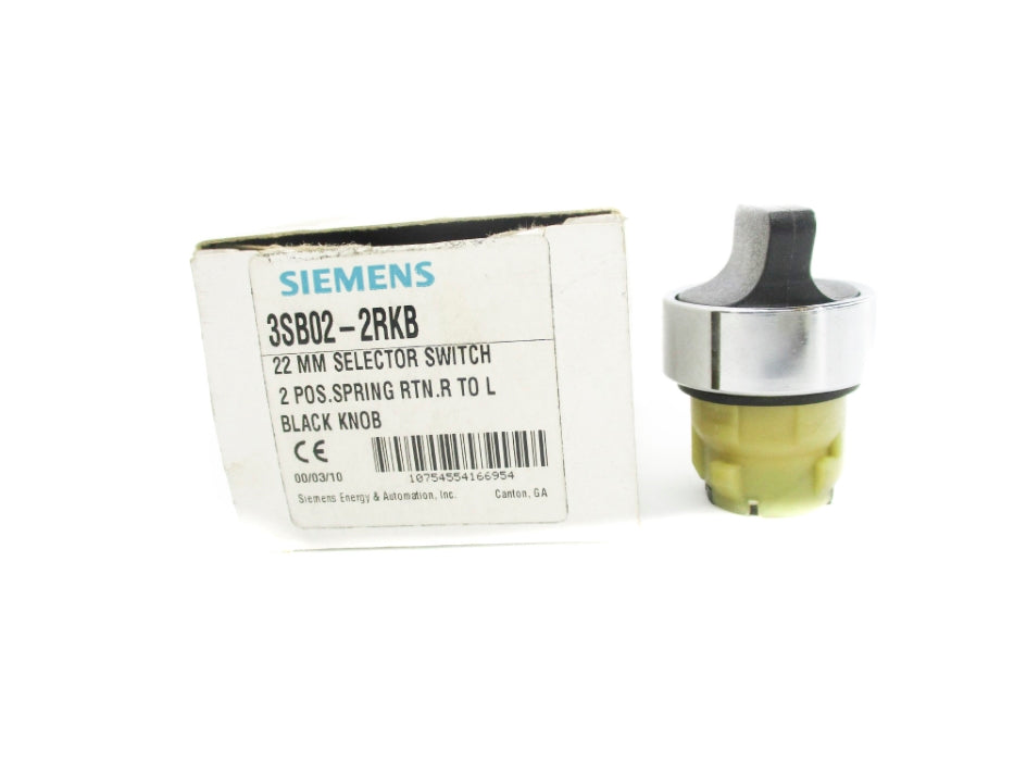 SIEMENS 3SB02-2RKB (AS PICTURED) NSMP