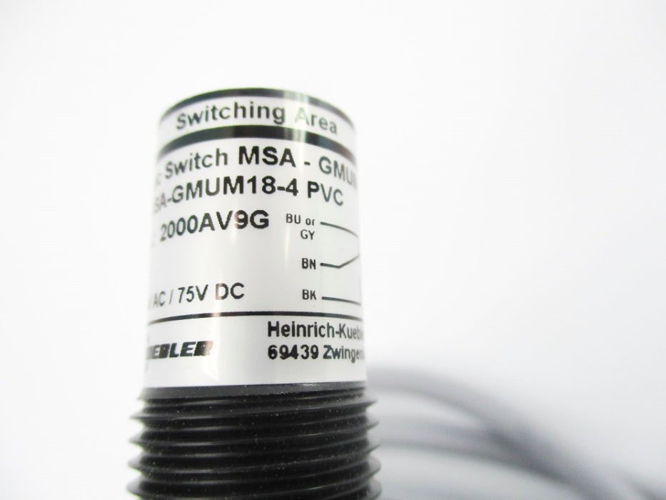 KSR KUEBLER MSA-GMUM18-4PVC NSNP