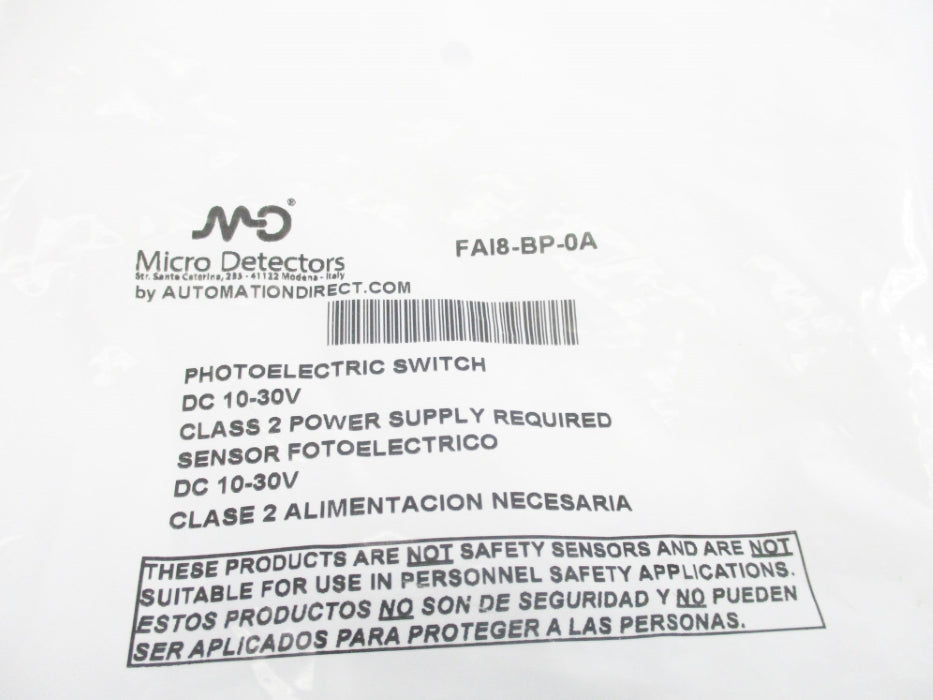 AUTOMATION DIRECT FAIB-BP-0A NSMP