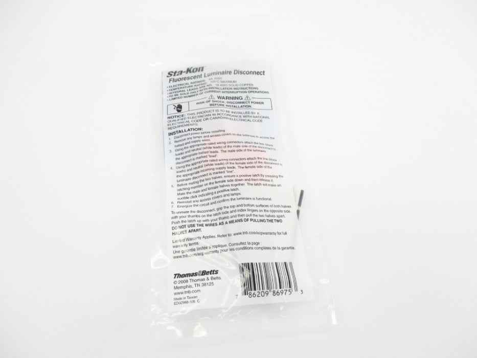 THOMAS&BETTS LD2 (PKG OF 2) NSMP