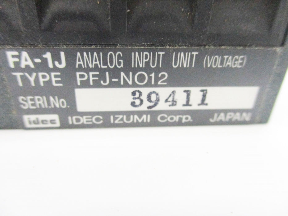 IDEC PFJ-N012 UNMP