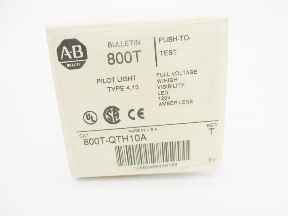 INDUSTRIAL SPARE PART 800T-QTH10A SER. T (WH) NSMP