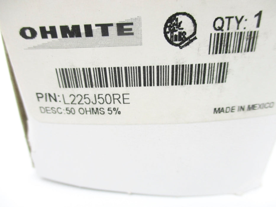 OHMITE L225J50RE NSMP
