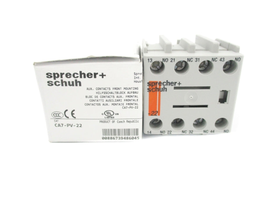 SPRECHER+SCHUH CA7-PV-22 SER. B NSMP