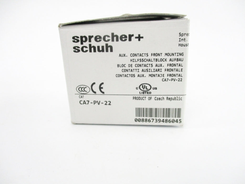 SPRECHER+SCHUH CA7-PV-22 SER. B NSMP