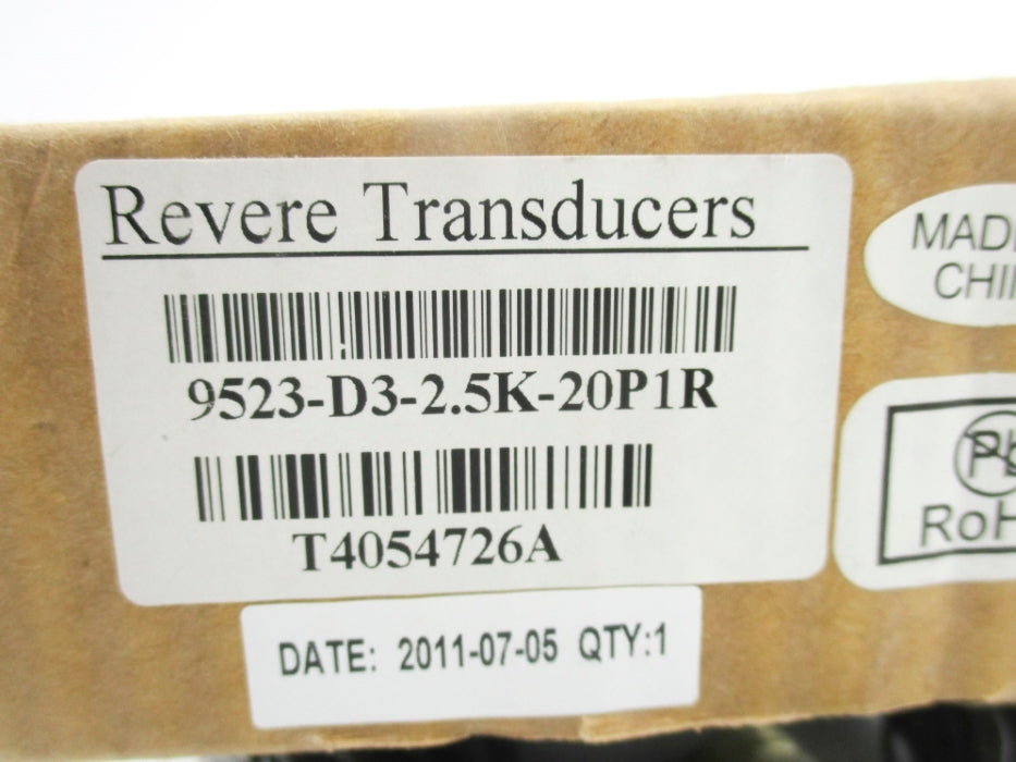 REVERE 9523-D3-2.5K-20P1R NSMP
