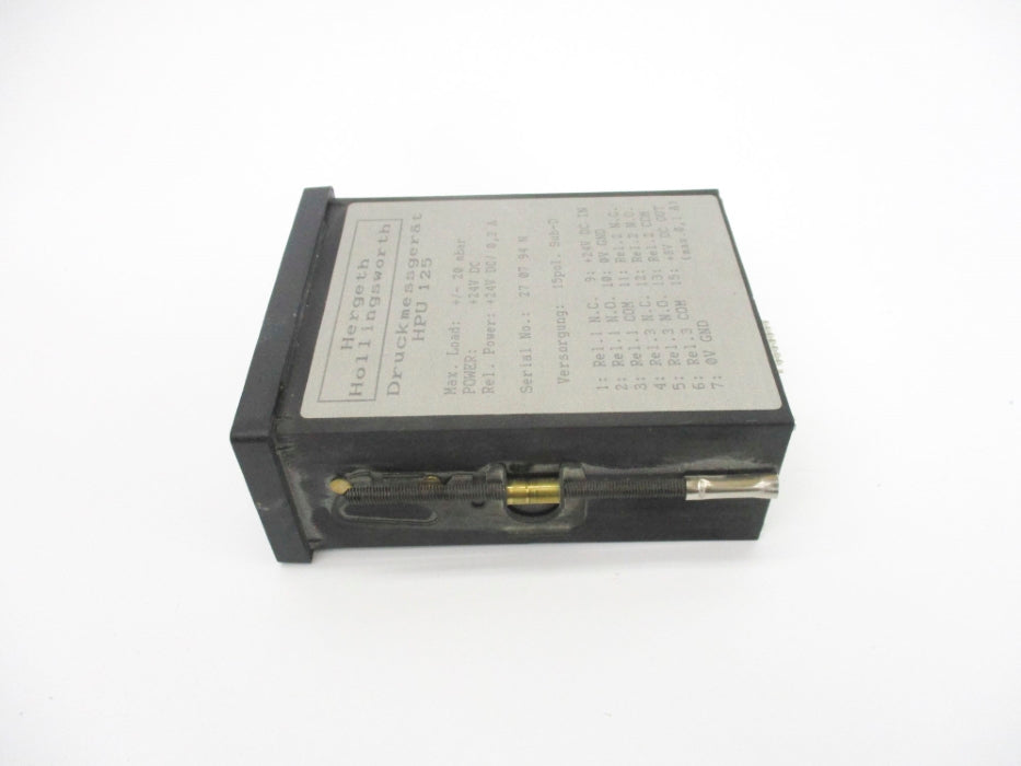 HERGETH HOLLINGSWORTH HPU125 (AS PICTURED) NSNP