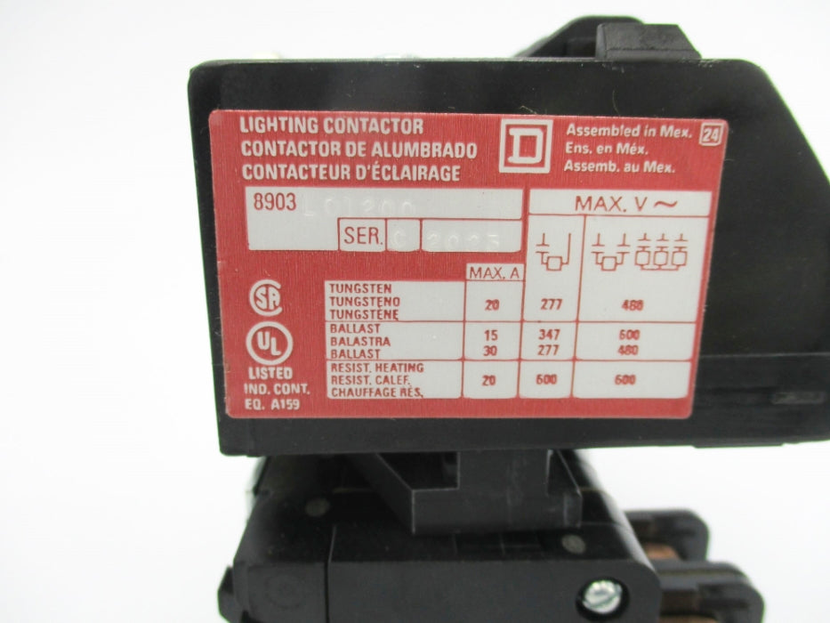 SQUARE D 8903LO1200 SER. C 277V UNMP