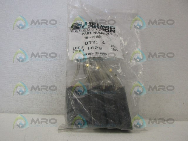 HELWIG 10-751595 CARBON BRUSH (PK OF 4) *NEW IN FACTORY BAG*