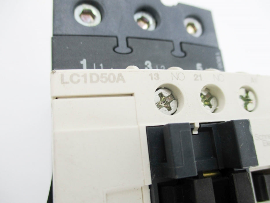 SCHNEIDER ELECTRIC LC1D50AG7 120V (AS PICTURED) NSNP