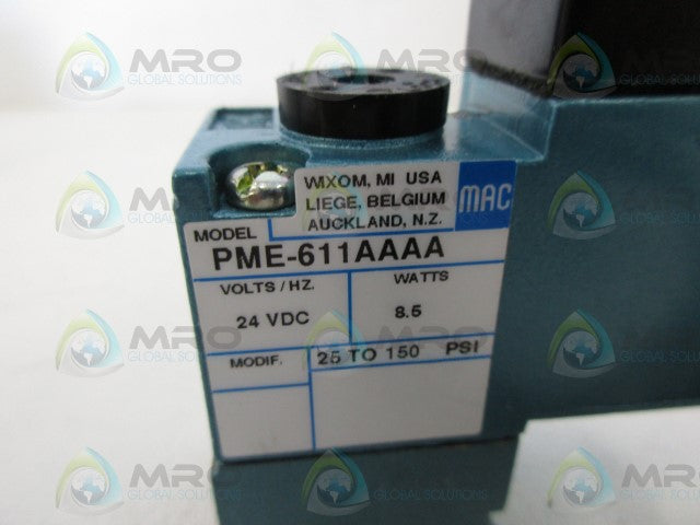 MAC PME-611AAAA SOLENOID VALVE *NEW IN BOX*